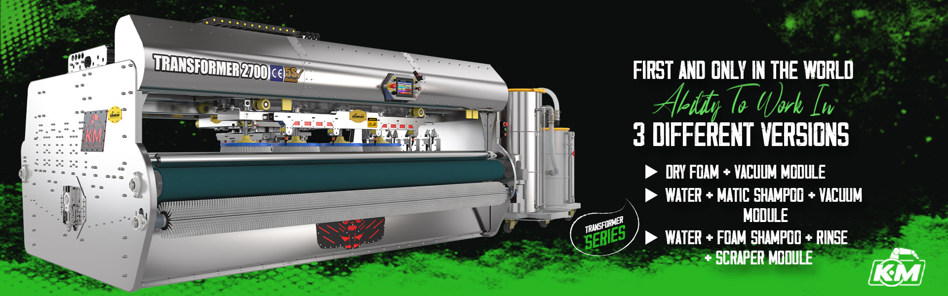 Transformer Carpet Washing Machine